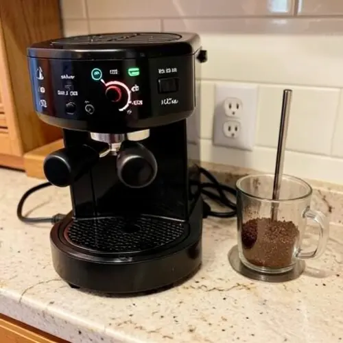Qué presión necesita una cafetera exprés doméstica con manómetro, café molido y preparación real en una cocina doméstica