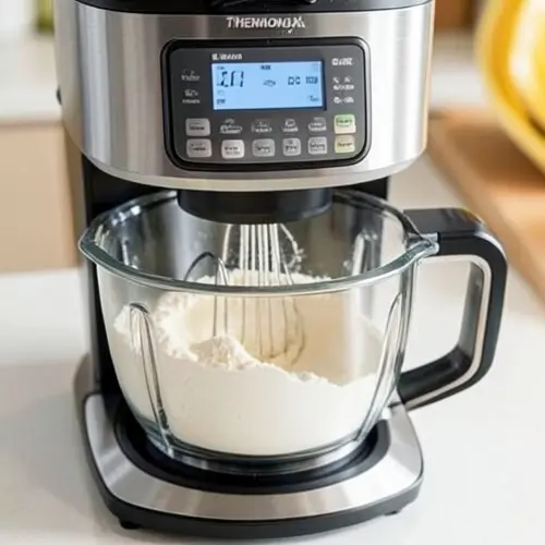 Qué ventajas tiene un robot de cocina con báscula integrada con ingredientes pesados dentro del vaso y cocina doméstica ordenada