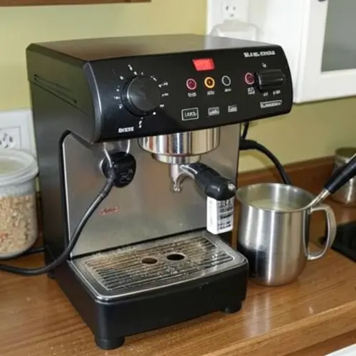 Errores frecuentes al espumar leche en casa con jarra metálica, leche fría y vapor mal orientado en una cafetera doméstica