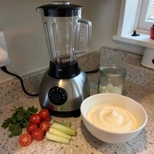 Batidora para cremas y sopas qué funciones importan con vaso resistente al calor, verduras cocidas y textura fina en una cocina real
