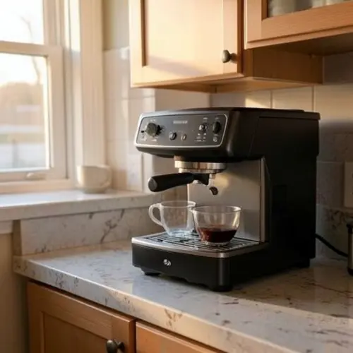 Cafetera silenciosa qué tener en cuenta antes de comprar con uso doméstico temprano, encimera real y atención al ruido del equipo