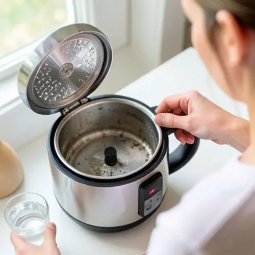 Qué hacer si el hervidor deja sabor raro en el agua con interior revisado, filtro visible y aclarado con agua limpia en cocina doméstica