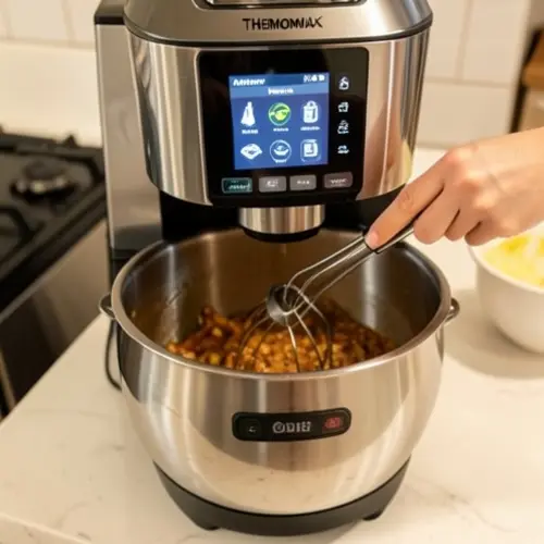 Qué funciones automáticas son realmente útiles en un robot de cocina con pantalla, pesado y preparación guiada en una cocina doméstica