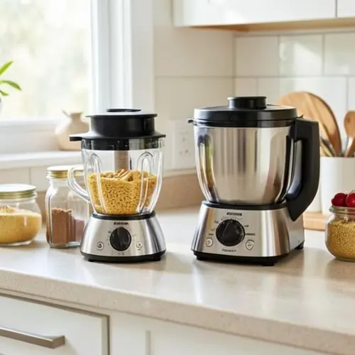 Robot de cocina con cocción o sin cocción cuál tiene más sentido al comparar un modelo con calor y otro centrado en preparación sobre una encimera real