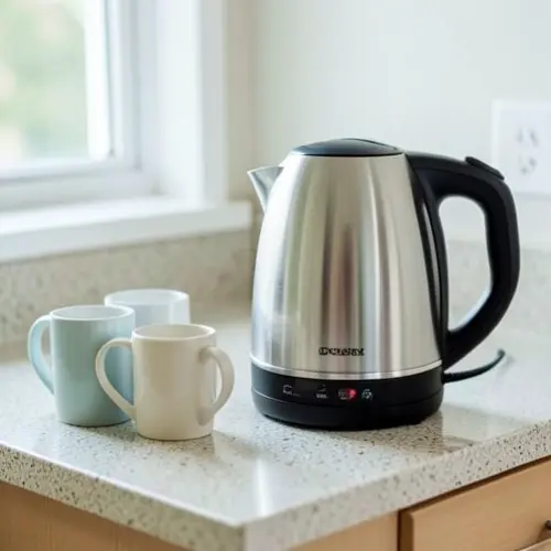 Qué potencia necesita un hervidor si lo usas varias veces al día con varias tazas preparadas y el aparato listo sobre la encimera