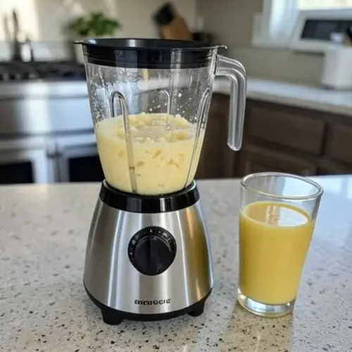 Qué hacer si la licuadora pierde rendimiento con filtro, pulpa y vaso de jugo preparados para revisar una pérdida de eficacia