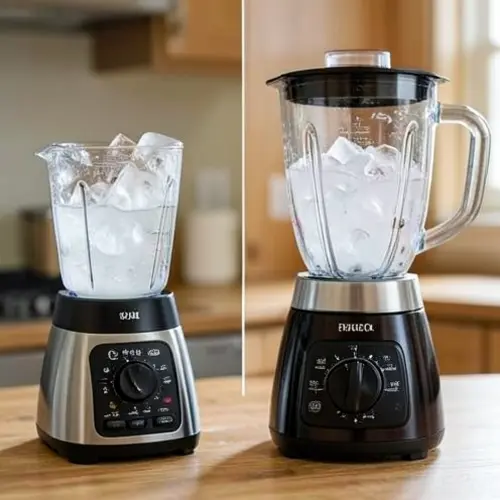 Se puede picar hielo con cualquier batidora comparando uso adecuado y esfuerzo excesivo en una cocina doméstica